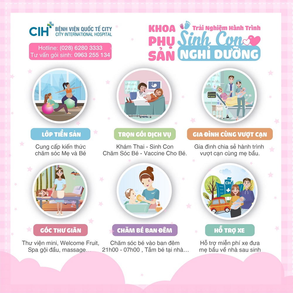 Bật mí 3 chương trình nổi bật không thể bỏ qua khi sinh con