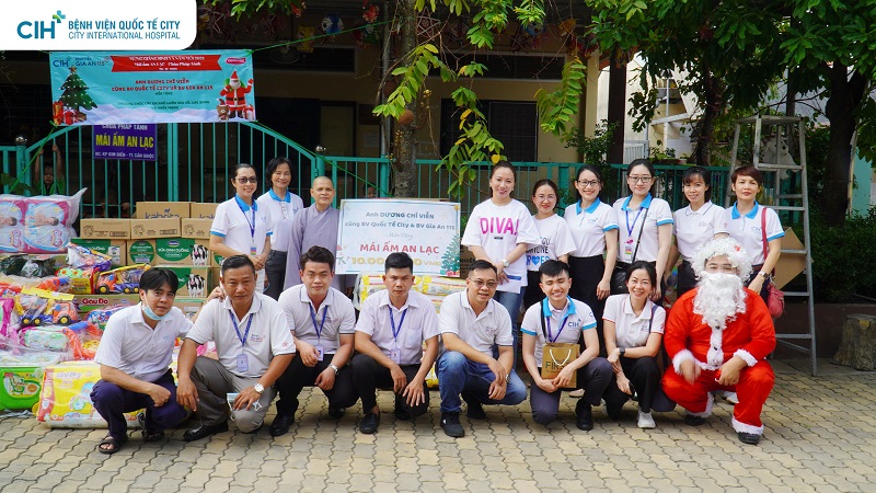 Bệnh viện CIH thăm và tặng quà cho trẻ em ở Mái ấm An Lạc Bệnh viện CIH thăm và tặng quà cho trẻ em ở Mái ấm An Lạc
