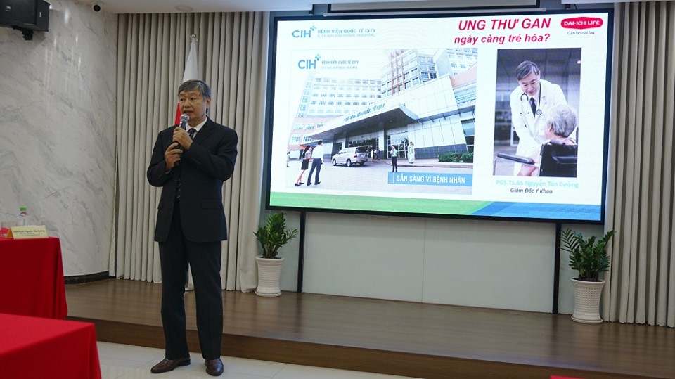 CIH PHỐI HỢP DAI-ICHI LIFE TỔ CHỨC TƯ VẤN SỨC KHỎE "UNG THƯ GAN NGÀY CÀNG TRẺ HÓA CIH PHỐI HỢP DAI-ICHI LIFE TỔ CHỨC TƯ VẤN SỨC KHỎE "UNG THƯ GAN NGÀY CÀNG TRẺ HÓA