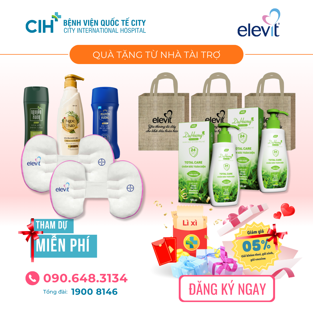 Cộng Đồng Bầu phối hợp CIH tặng quà cho mẹ bầu