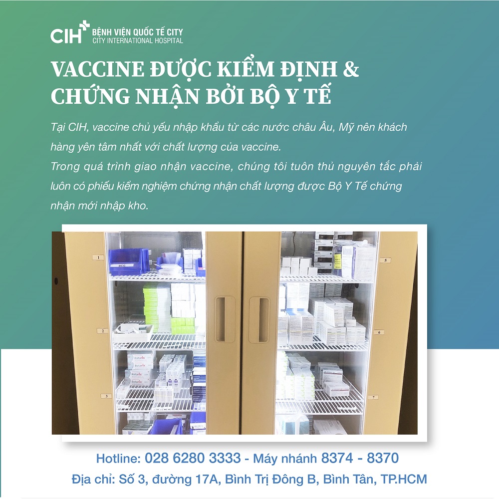 Dây chuyền bảo quản thuốc và vaccine chuẩn quốc tế ở Bệnh viện Quốc tế City