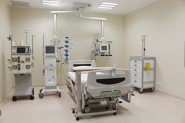 Cơ sở vật chất hiện đại, chuẩn quốc tế tại Khoa Chăm sóc tích cực ICU Bệnh viện Quốc tế City.