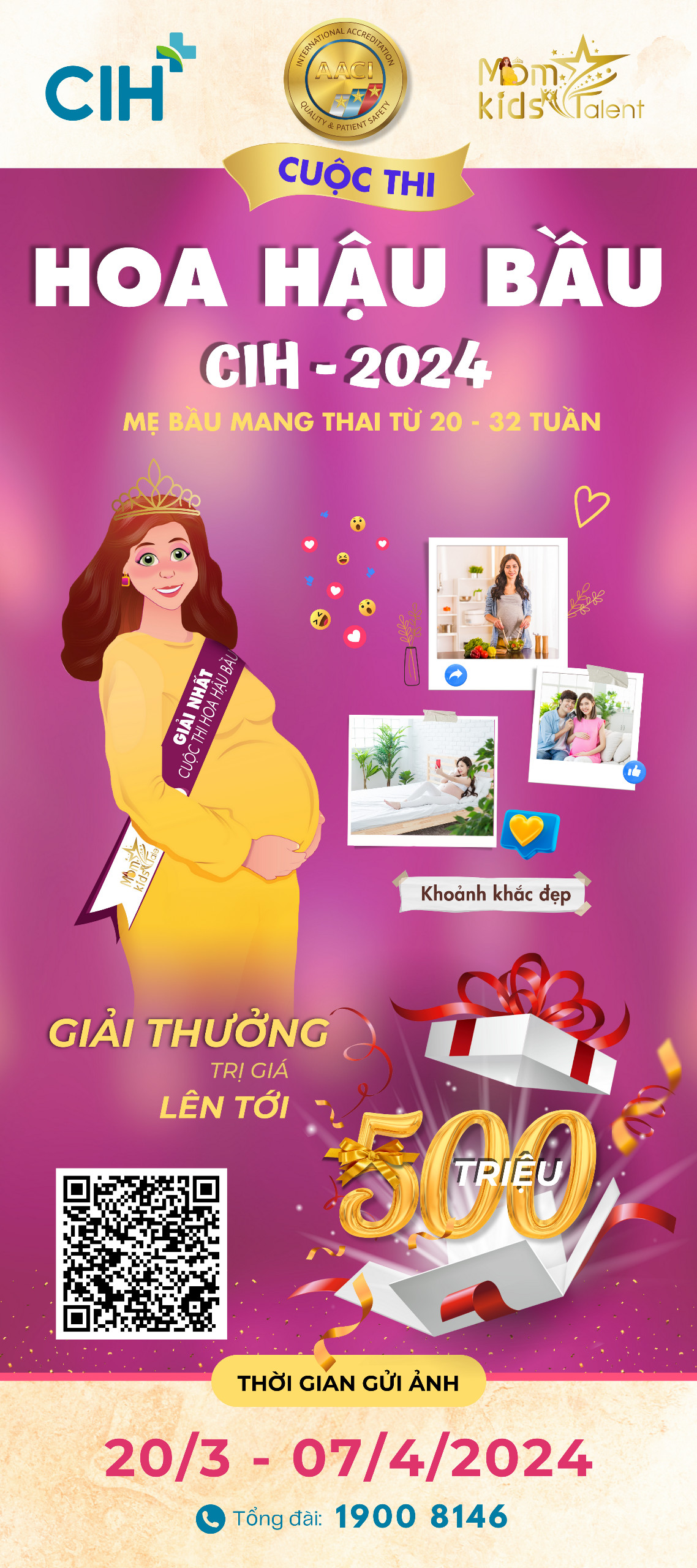 Giải thưởng hấp dẫn từ cuộc thi Hoa Hậu Bầu - Mẹ đã biết? Giải thưởng hấp dẫn từ cuộc thi Hoa Hậu Bầu - Mẹ đã biết?