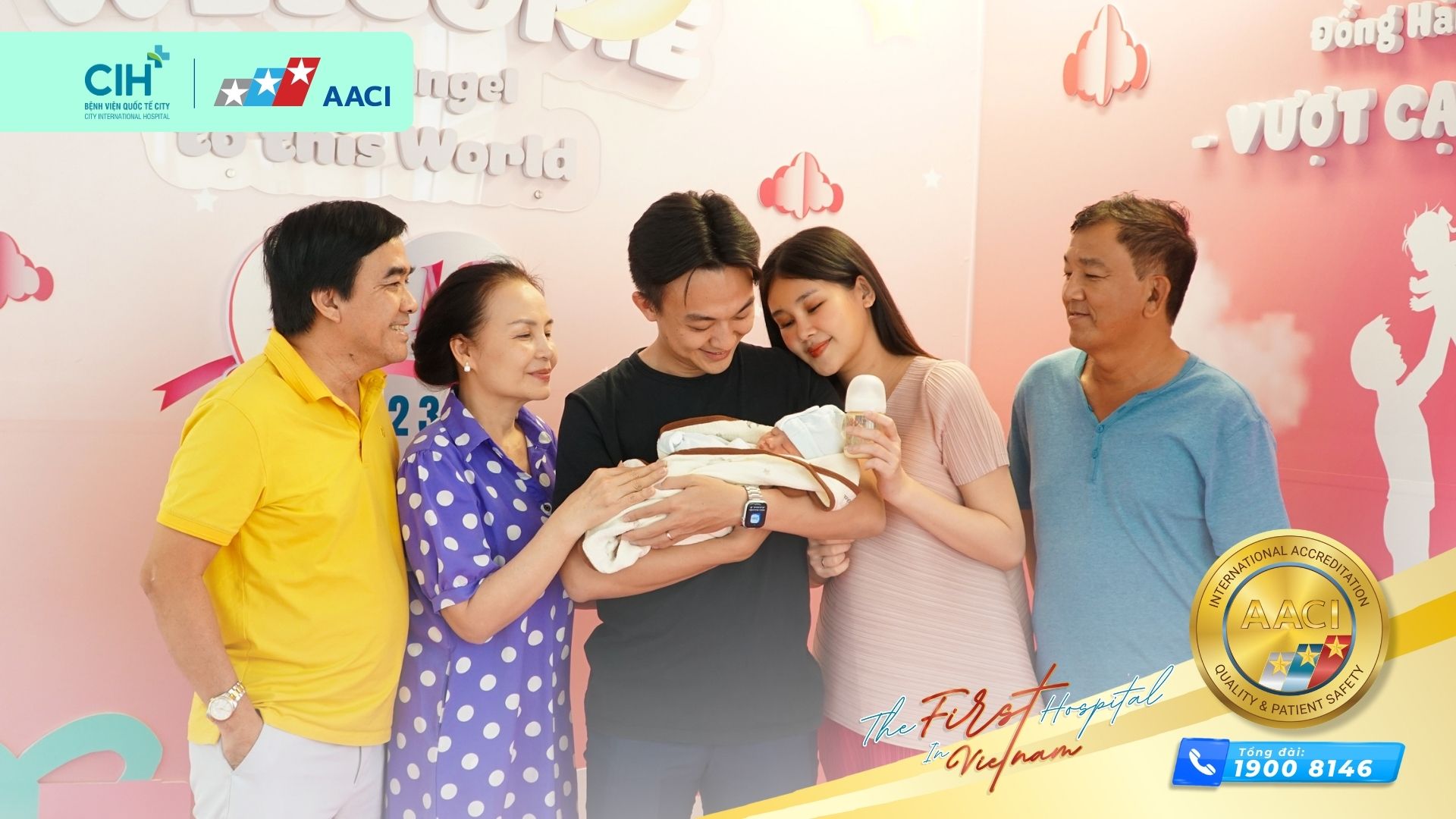 Hoa hậu đại dương Lê Âu Ngân Anh trải nghiệm sinh con nghỉ dưỡng 5.0 tại Bệnh viện Quốc tế City