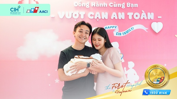 Hoa hậu đại dương Lê Âu Ngân Anh trải nghiệm sinh con nghỉ dưỡng 5.0 tại Bệnh viện Quốc tế City