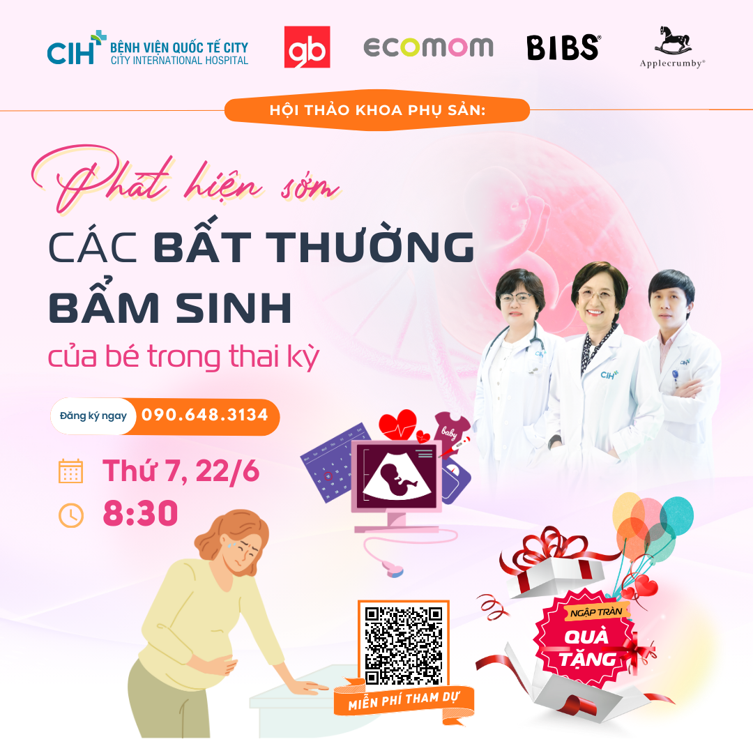 Hội thảo: "Phát hiện sớm các bất thường bẩm sinh của bé trong thai kỳ”