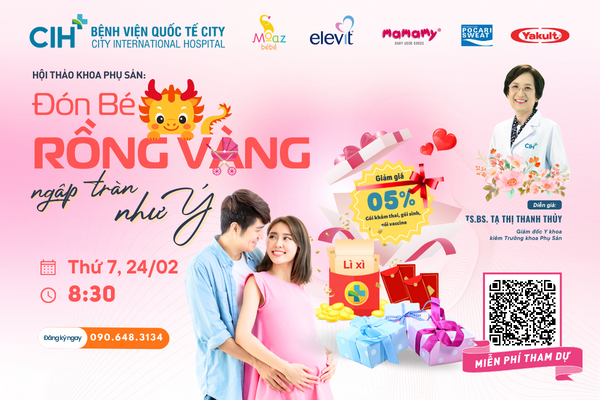 Hội thảo tiền sản: “Đón Bé Rồng Vàng, Ngập Tràn Như Ý”