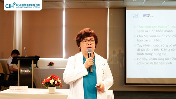 Hội thảo phát hiện sớm các bất thường bẩm sinh của bé trong thai kỳ thành công tốt đẹp 