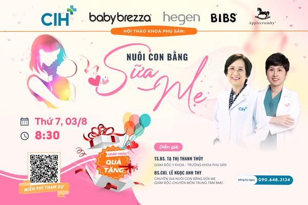 Hội thảo tiền sản “Nuôi Con Bằng Sữa Mẹ”
