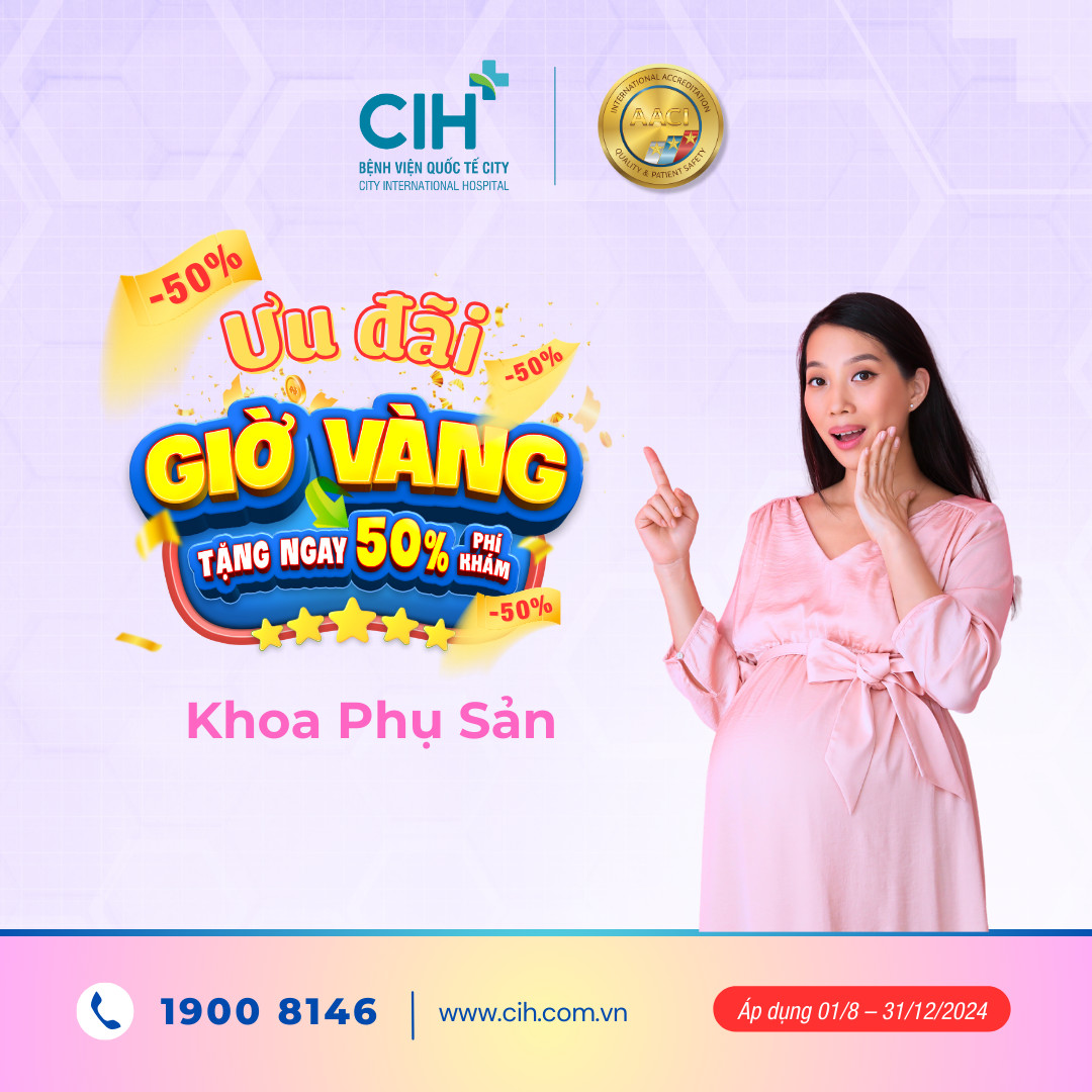 Khoa Phụ Sản - Ưu đãi 50% phí khám bệnh vào buổi chiều