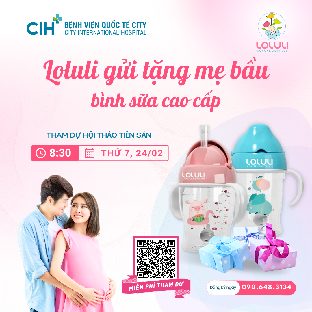 Loluli gửi tặng mẹ bầu bình sữa cao cấp