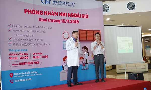 Phòng khám Nhi ngoài giờ Bệnh viện Quốc tế City chính thức hoạt động 6 phong kham nhi ngoai gio benh vien quoc te city chinh thuc hoat dong 66f819866663a