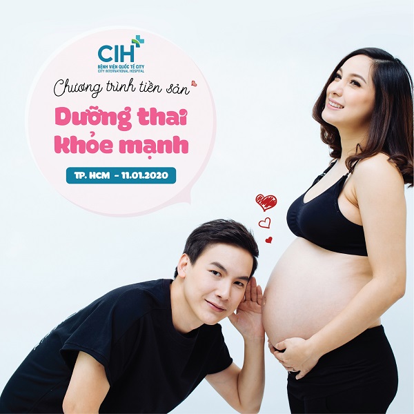 Rộn ràng với chương trình tiền sản dưỡng thai khỏe mạnh 