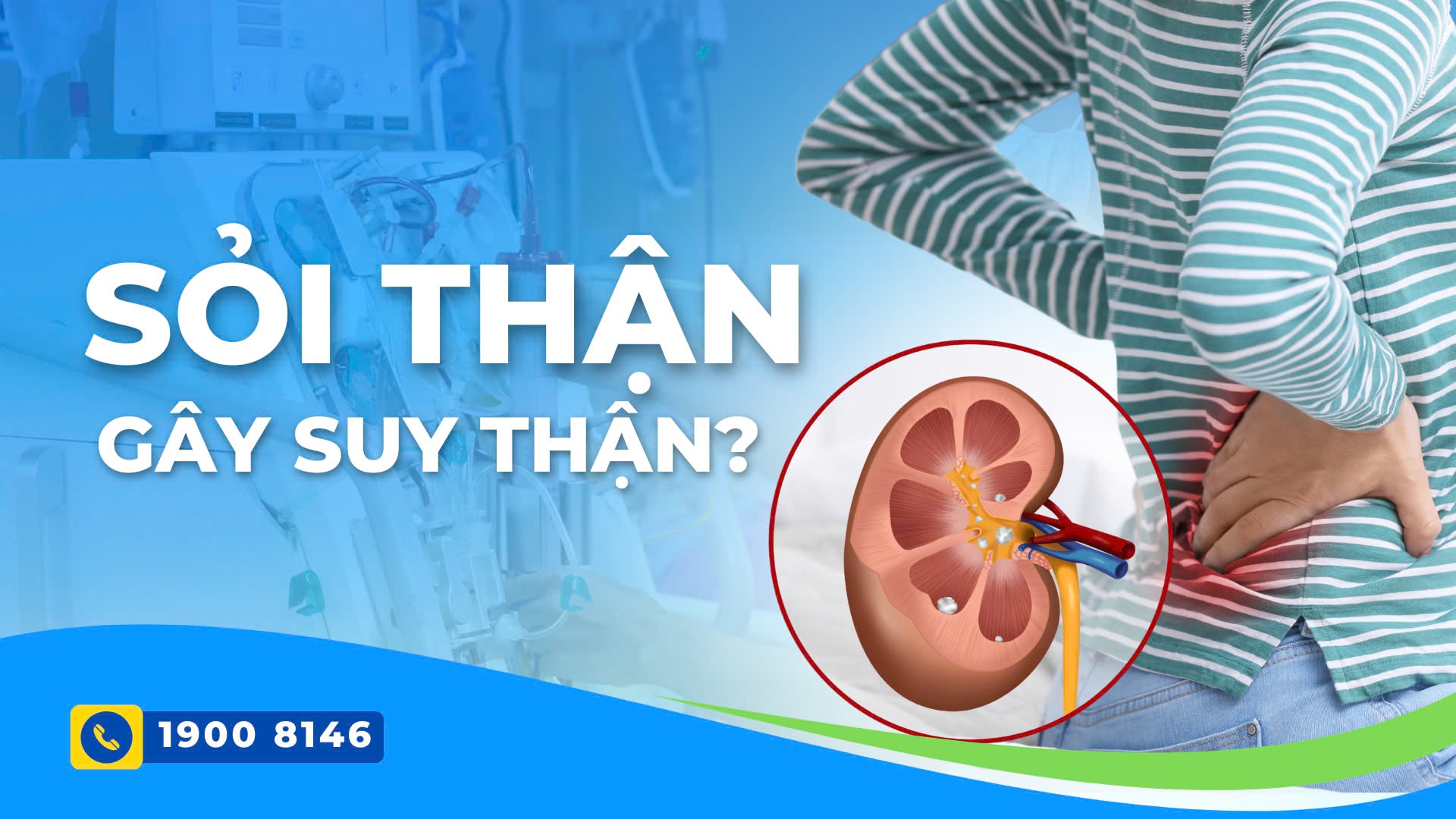 Sỏi thận có khả năng gây suy thận không? Sỏi thận có khả năng gây suy thận không?