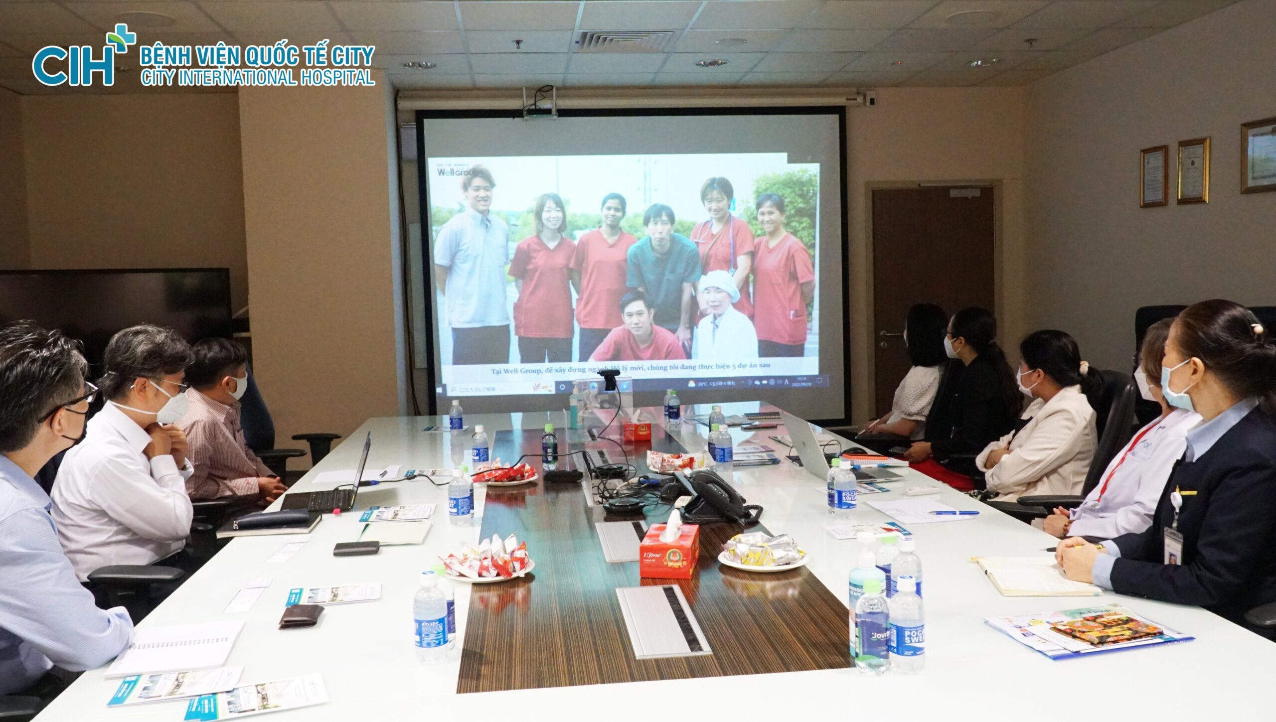 Tập Đoàn Well Group đến thăm và đề xuất hợp tác tại Bệnh viện Quốc tế City Tập Đoàn Well Group đến thăm và đề xuất hợp tác tại Bệnh viện Quốc tế City